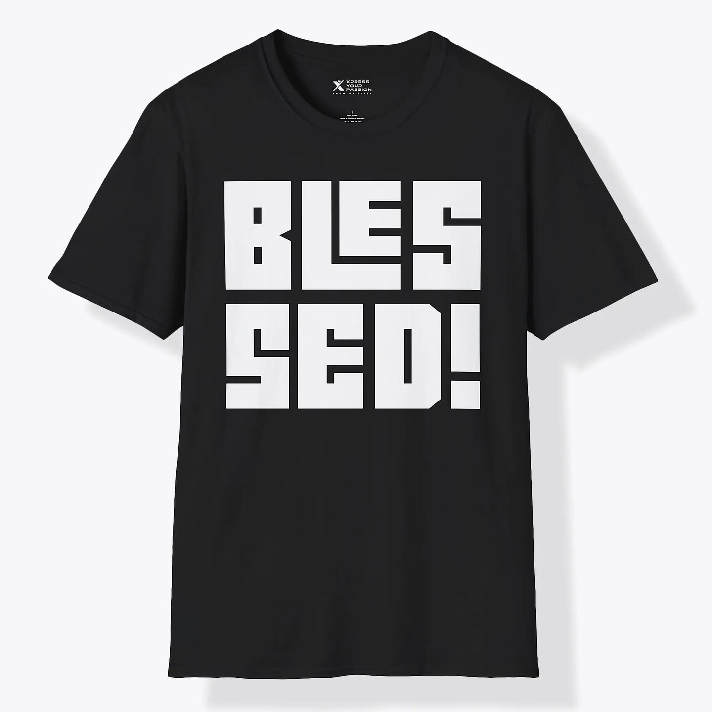 Xpress Your Passion Blessed | Bold T-Shirt Black / S