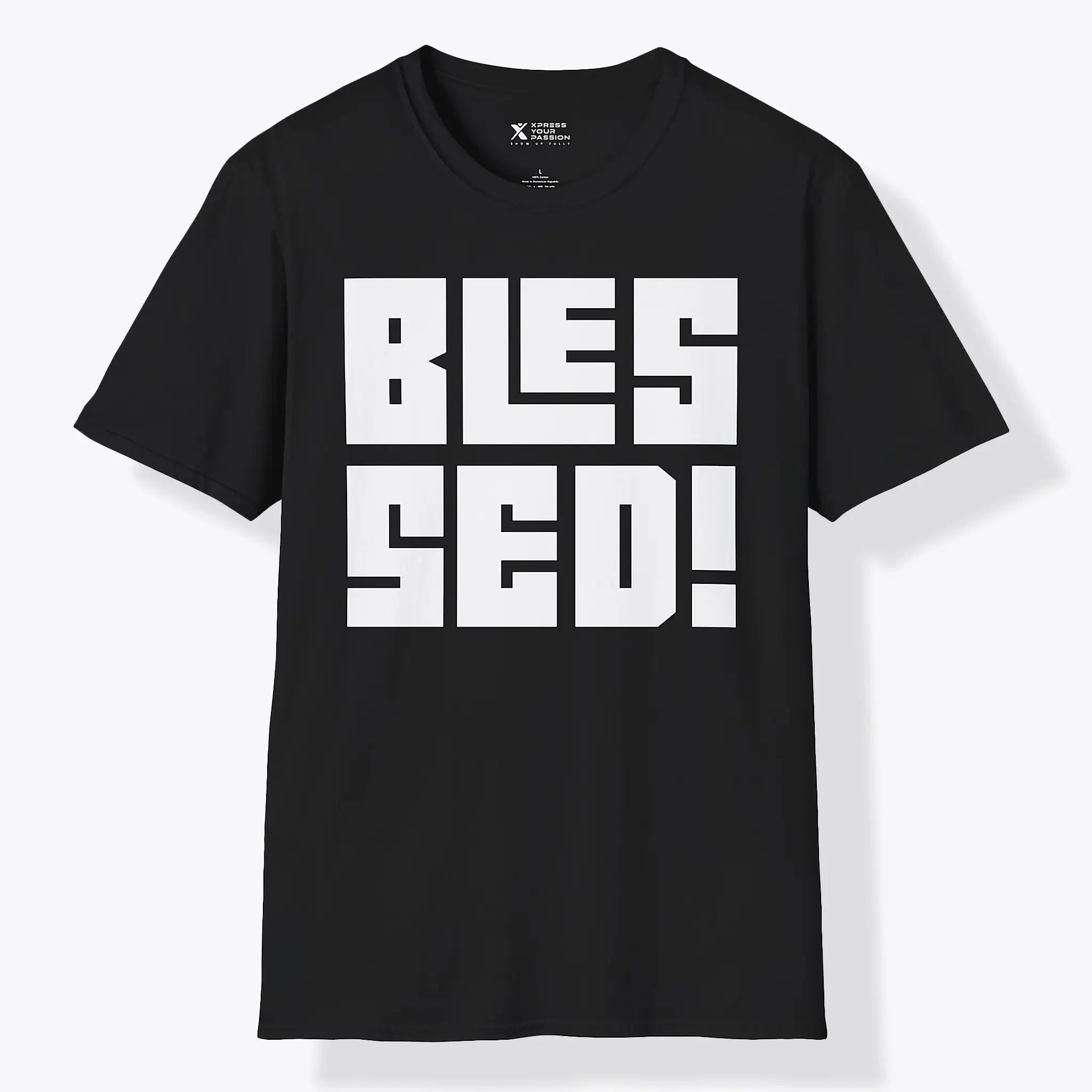 Xpress Your Passion Blessed | Bold T-Shirt Black / S