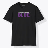 Xpress Your Passion Blue Purple T-Shirt Black / S