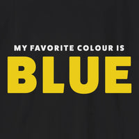 Xpress Your Passion Blue Yellow T-Shirt
