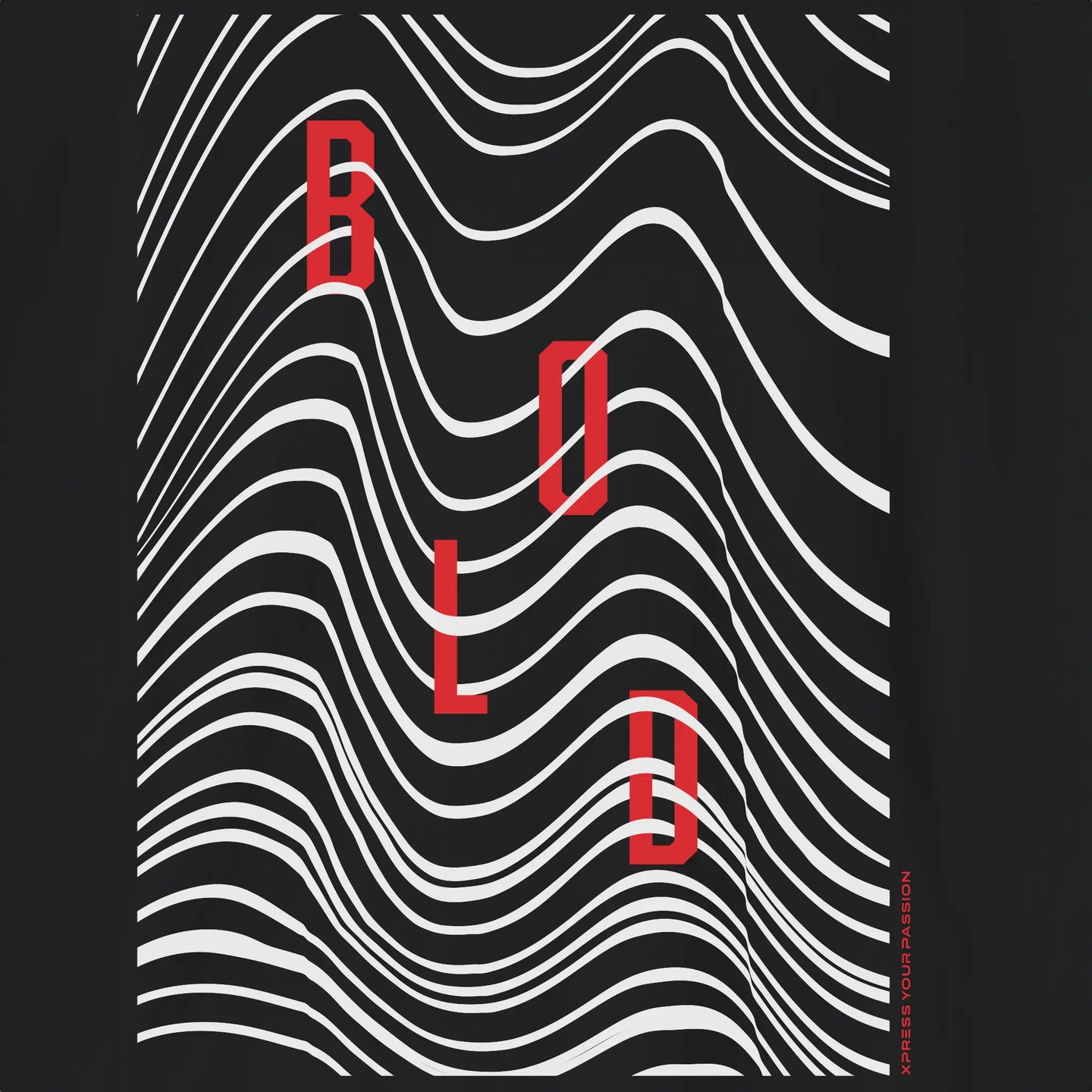 Xpress Your Passion Bold | Between The Lines T-Shirt