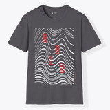 Xpress Your Passion Bold | Between The Lines T-Shirt Charcoal / S