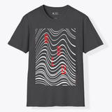 Xpress Your Passion Bold | Between The Lines T-Shirt Dark Heather / S