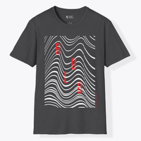 Xpress Your Passion Bold | Between The Lines T-Shirt Dark Heather / S