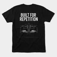 Xpress Your Passion Built For Repetition T-Shirt Black / S