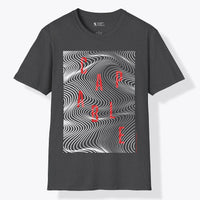 Xpress Your Passion Capable T-Shirt | Between The Lines T-Shirt Dark Heather / S