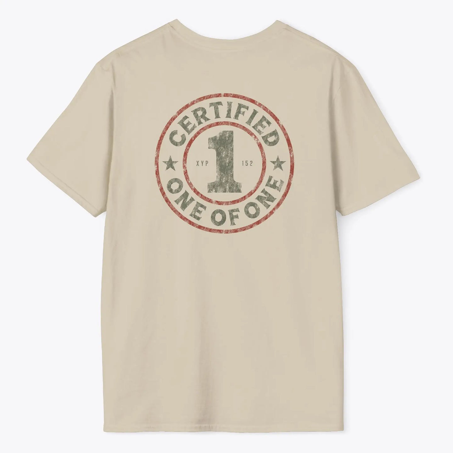 Xpress Your Passion Certified One Of One T-Shirt Sand / S