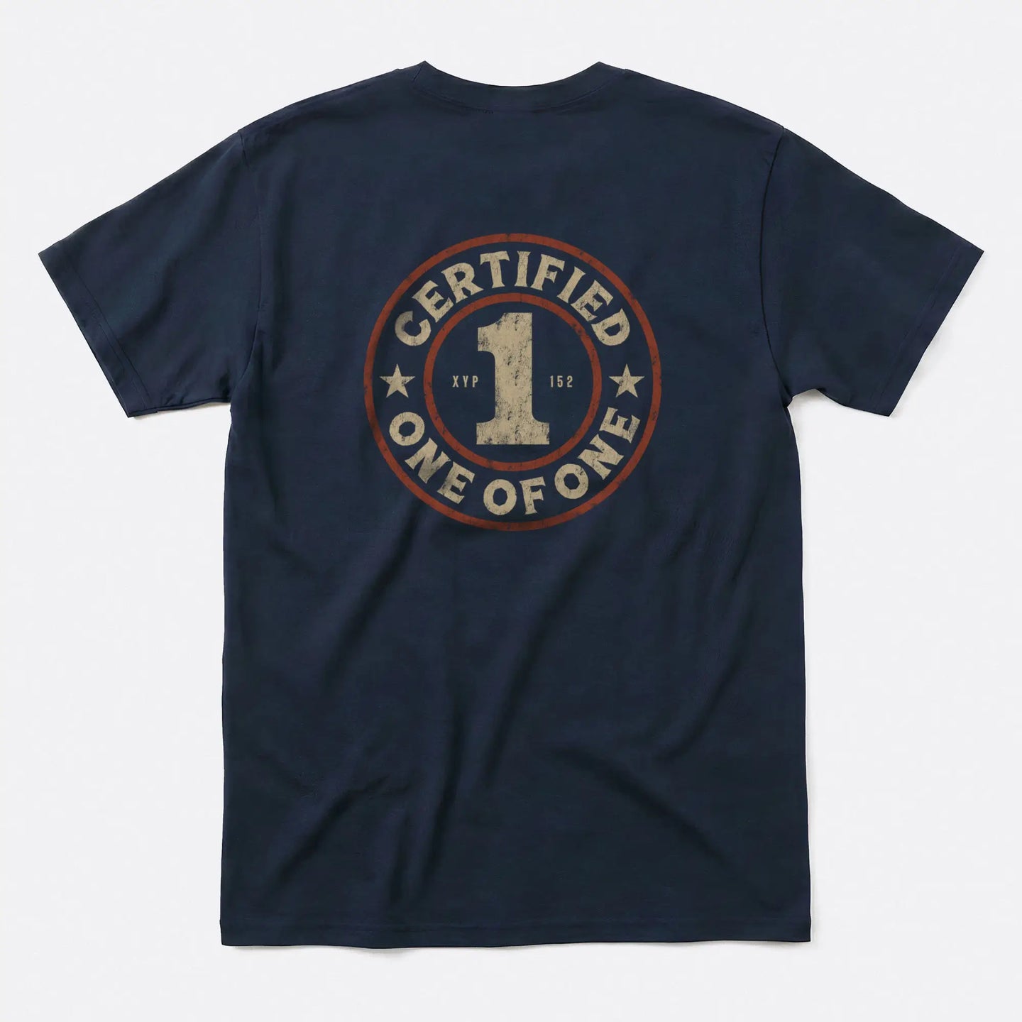 Xpress Your Passion Certified One Of One T-Shirt Navy / S
