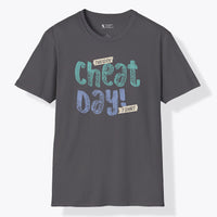Xpress Your Passion Cheat Day T-Shirt Charcoal / S
