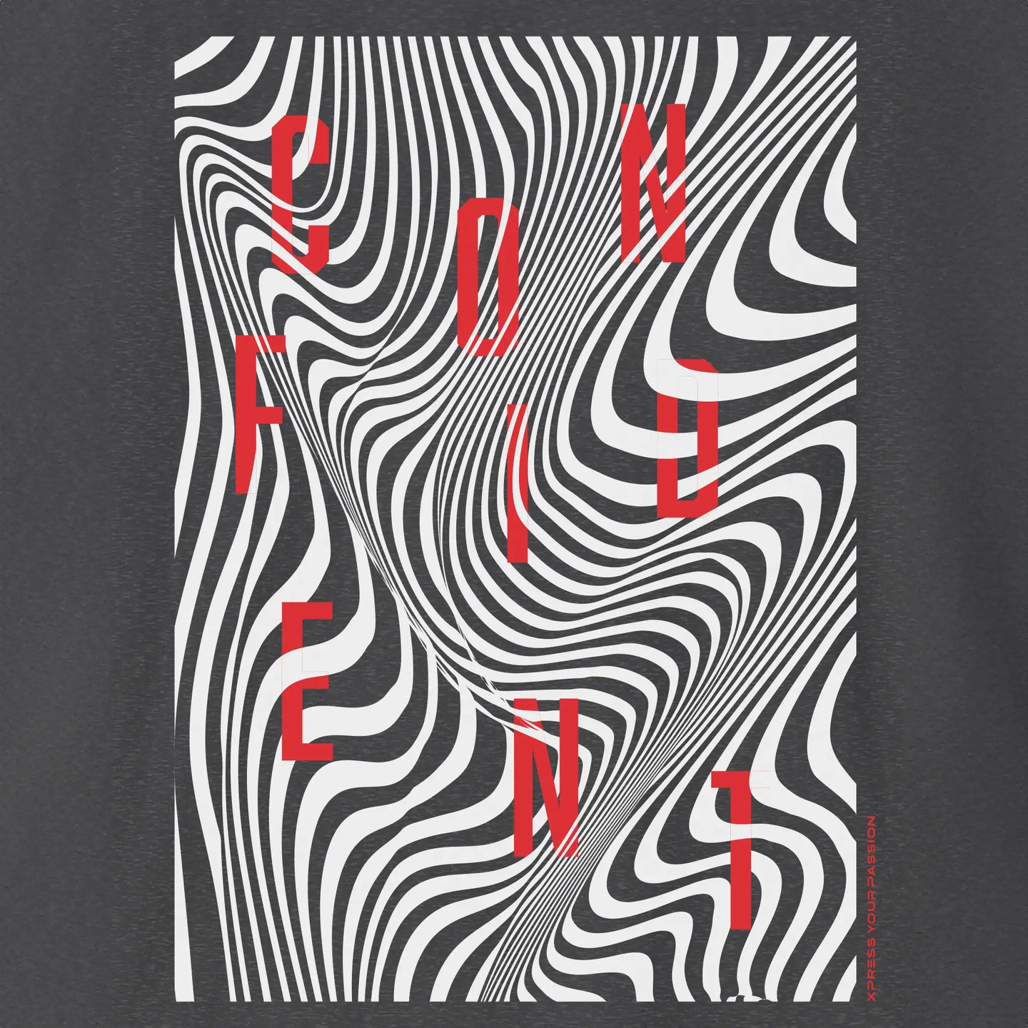 Xpress Your Passion Confident | Between The Lines T-Shirt