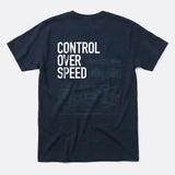 Xpress Your Passion Control Over Speed T-Shirt Navy / S