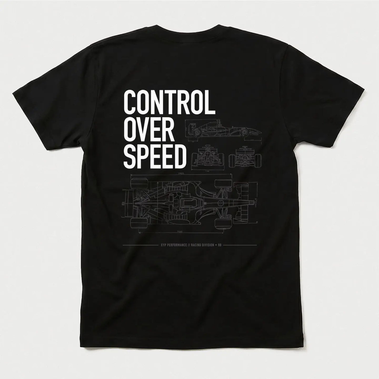 Xpress Your Passion Control Over Speed T-Shirt Black / S