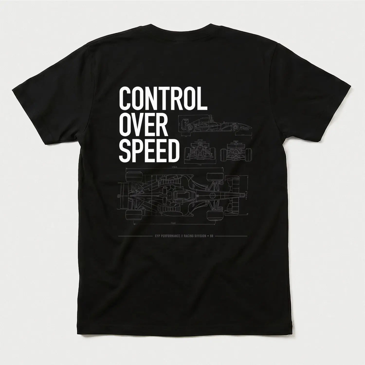 Xpress Your Passion Control Over Speed T-Shirt Black / S