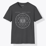 Xpress Your Passion Cosmos + Human Body | Divine Proportions T-Shirt Dark Heather / S