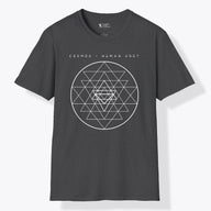 Xpress Your Passion Cosmos + Human Body | Divine Proportions T-Shirt Dark Heather / S