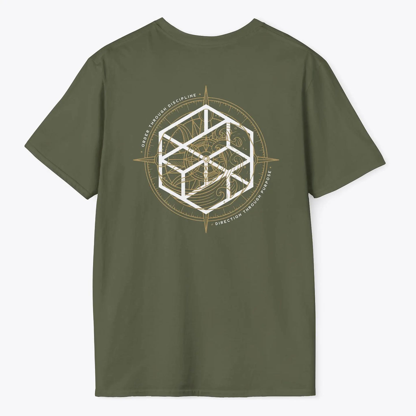 Xpress Your Passion Crafted Course T-Shirt Military Green / S