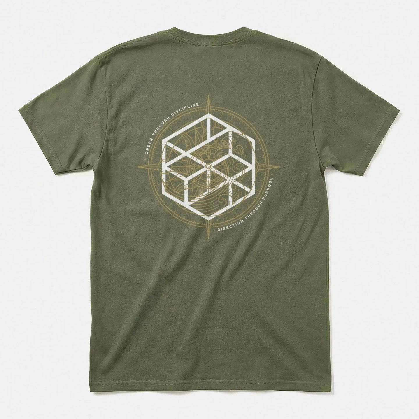 Xpress Your Passion Crafted Course T-Shirt Military Green / S