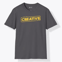 Xpress Your Passion Creative I am T-Shirt Charcoal / S
