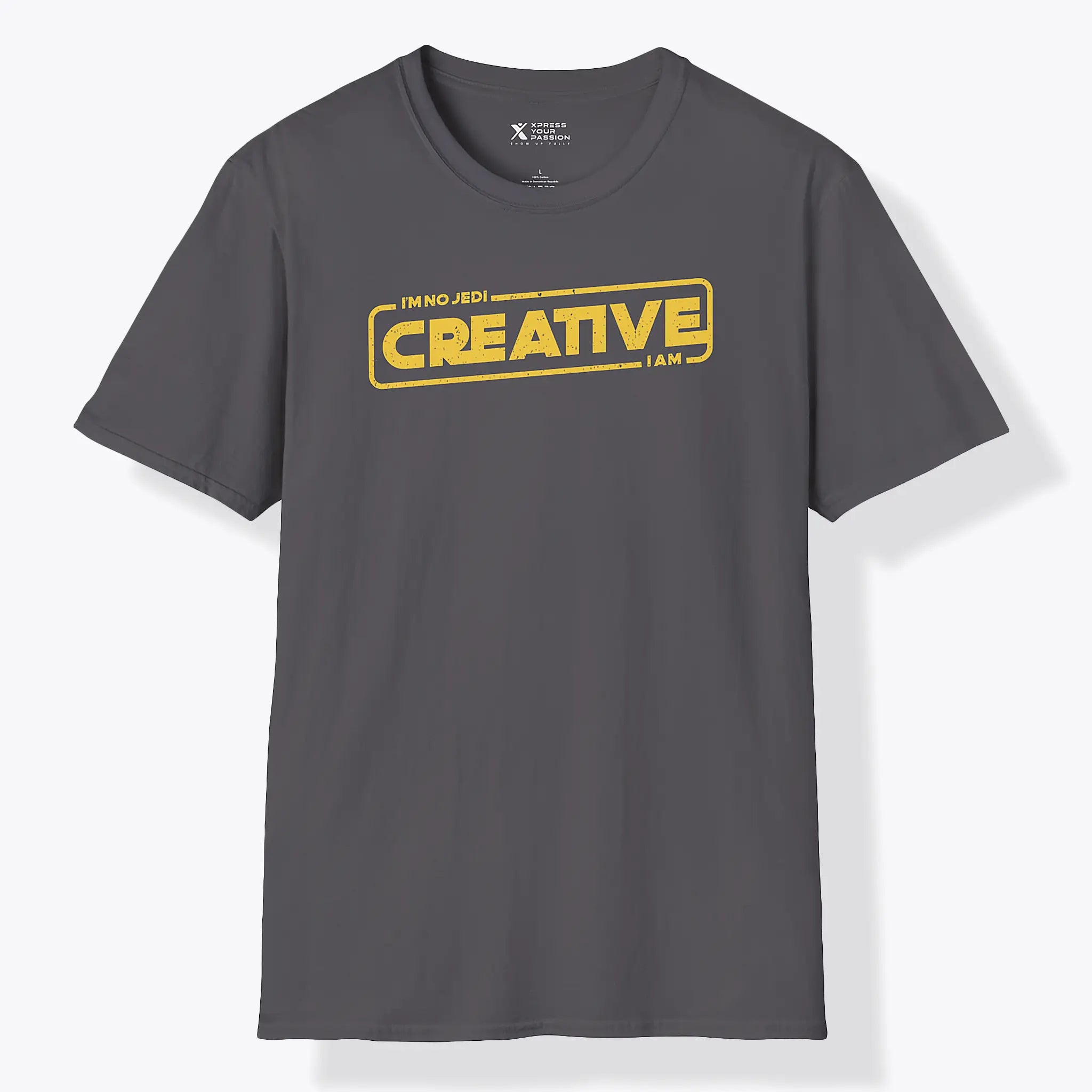 Xpress Your Passion Creative I am T-Shirt Charcoal / S