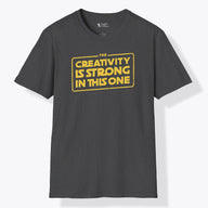 Xpress Your Passion Creativity Is Strong T-Shirt Dark Heather / S