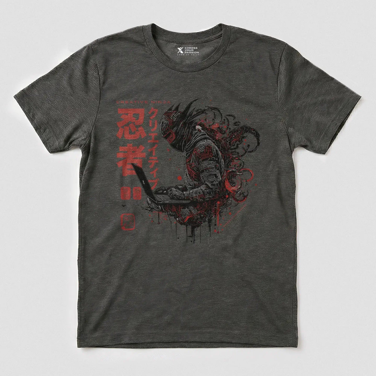 Xpress Your Passion Daiki | Creative Ninja T-Shirt Dark Heather / S