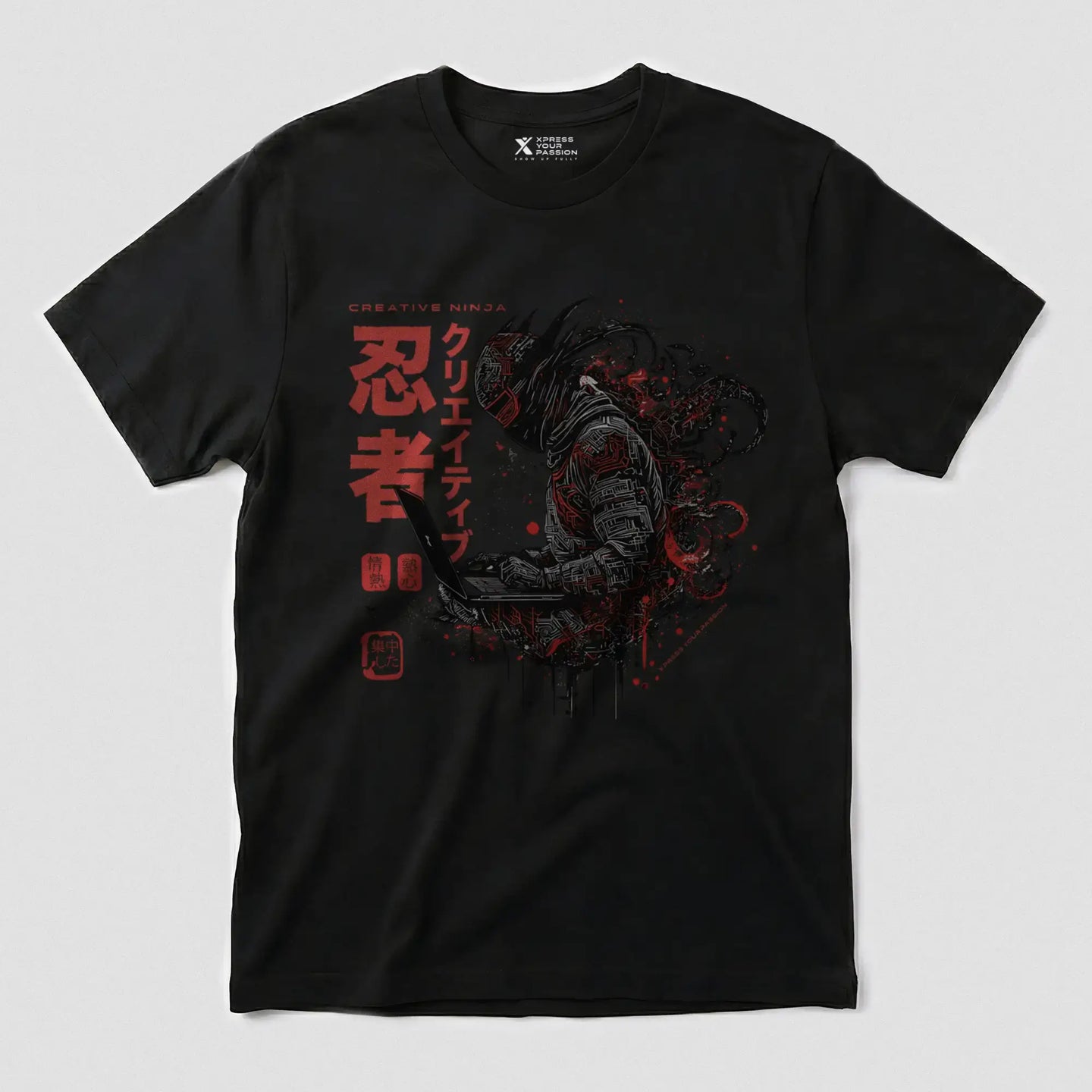 Xpress Your Passion Daiki | Creative Ninja T-Shirt Black / S