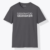 Xpress Your Passion Designated Designer T-Shirt Charcoal / S