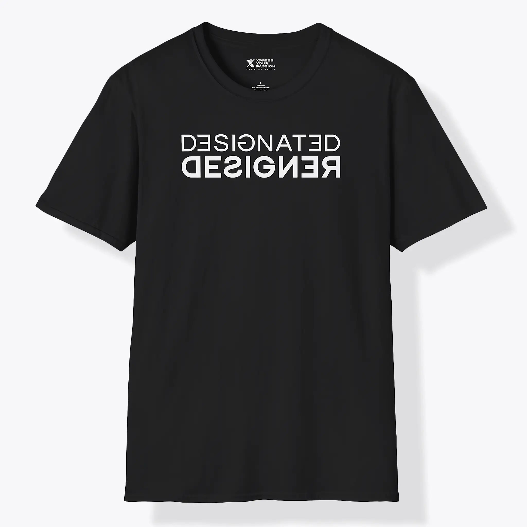 Xpress Your Passion Designated Designer T-Shirt Black / S