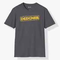 Xpress Your Passion Designer I am T-Shirt Charcoal / S