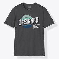 Xpress Your Passion Designer Super-power T-Shirt Dark Heather / S