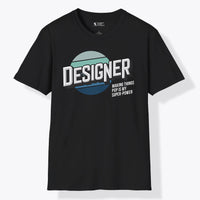 Xpress Your Passion Designer Super-power T-Shirt Black / S