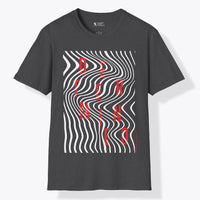 Xpress Your Passion Determined | Between The Lines T-Shirt Dark Heather / S