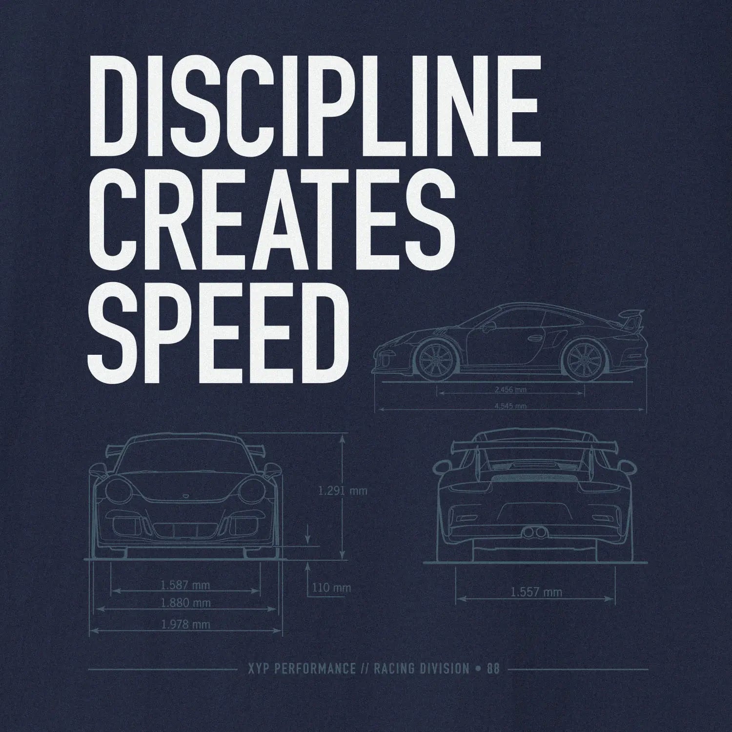 Xpress Your Passion Discipline Creates Speed T-Shirt