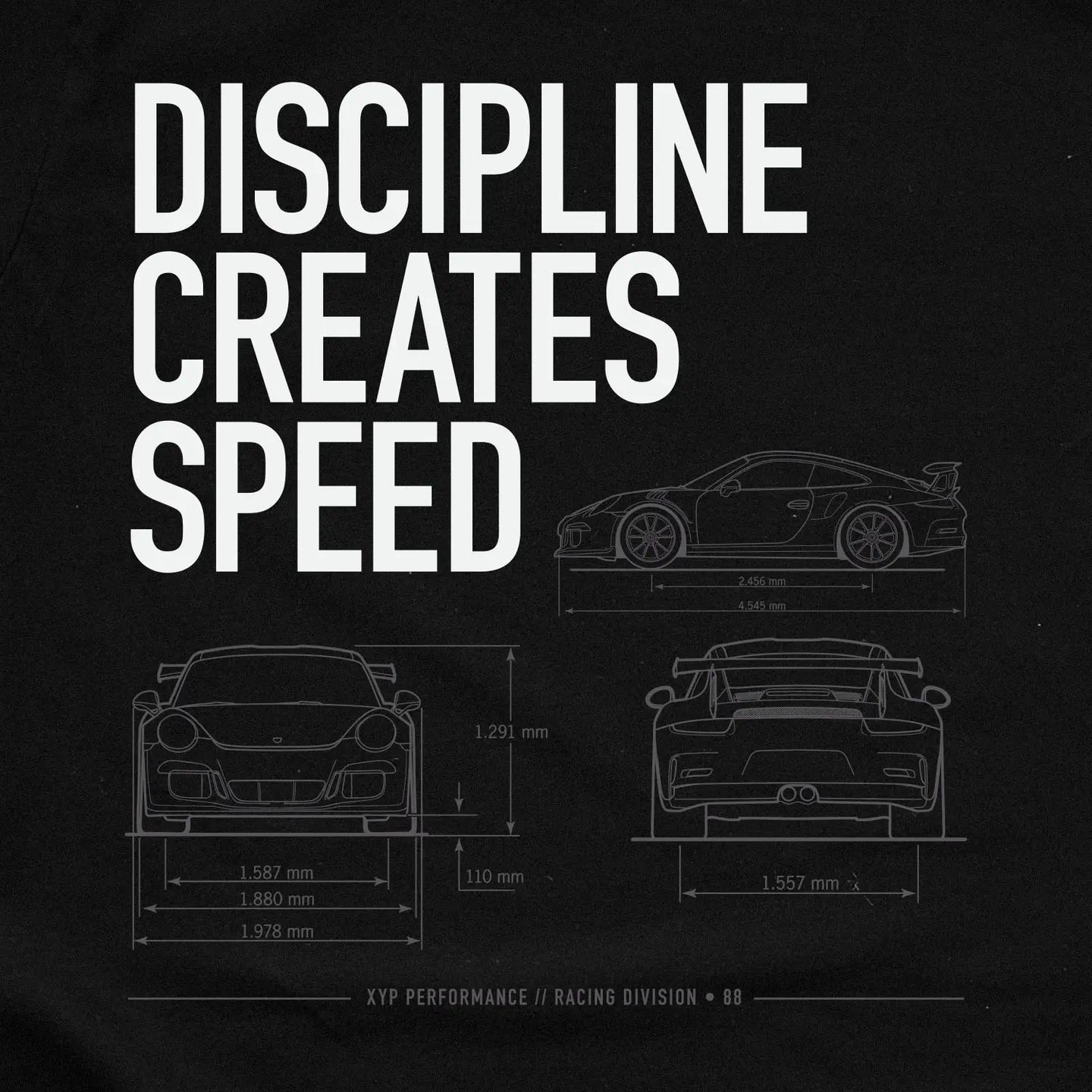 Xpress Your Passion Discipline Creates Speed T-Shirt