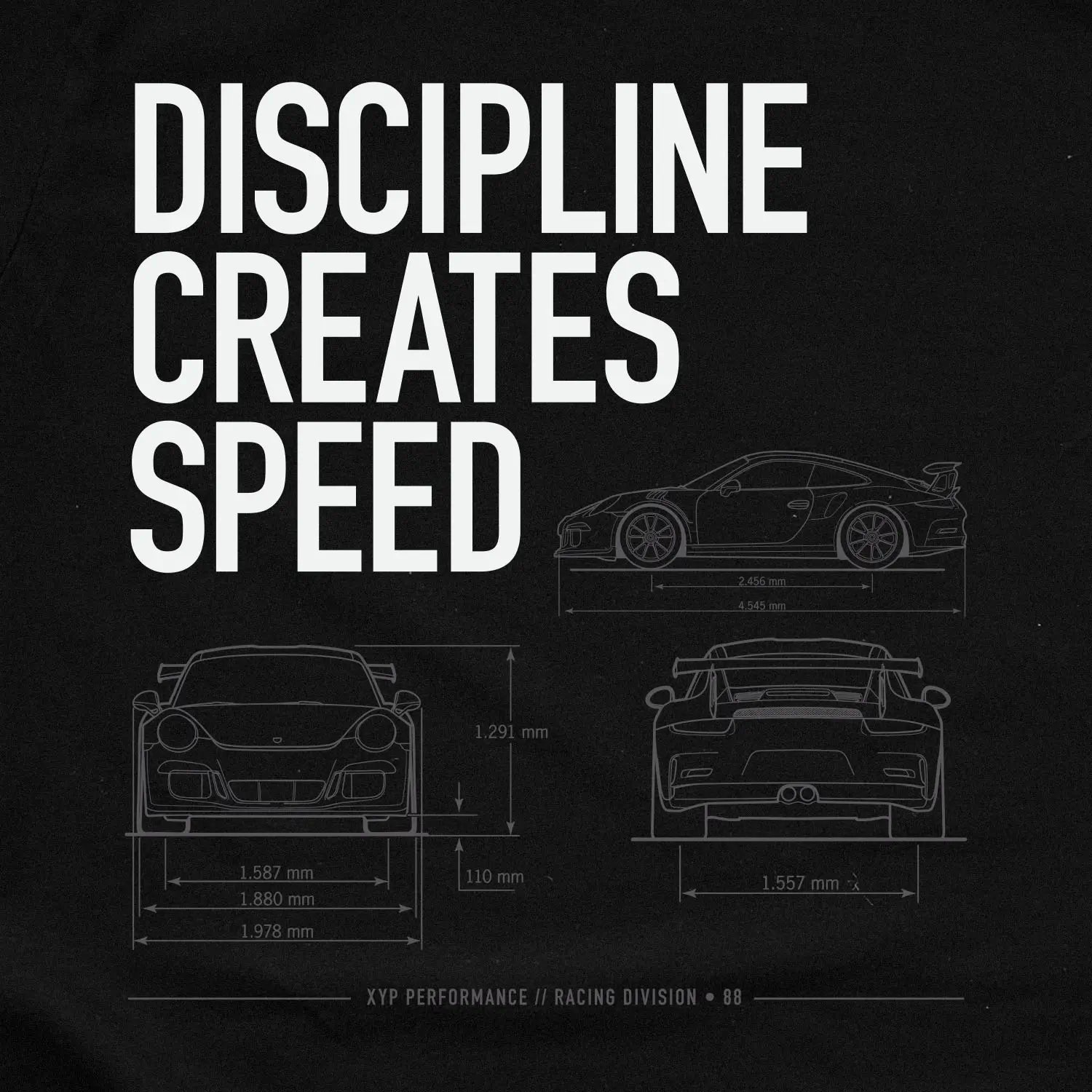 Xpress Your Passion Discipline Creates Speed T-Shirt