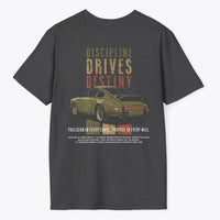 Xpress Your Passion Discipline Drives Destiny T-Shirt Dark Heather / S