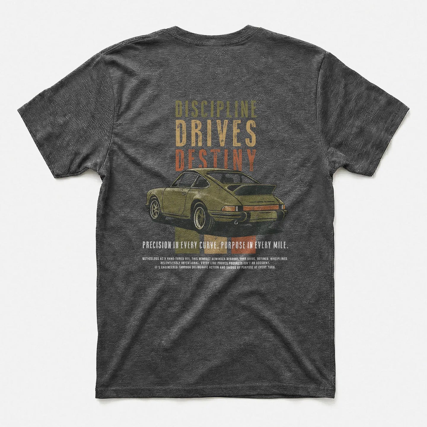 Xpress Your Passion Discipline Drives Destiny T-Shirt Dark Heather / S