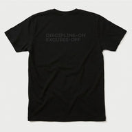 Xpress Your Passion Discipline On T-Shirt Black / S