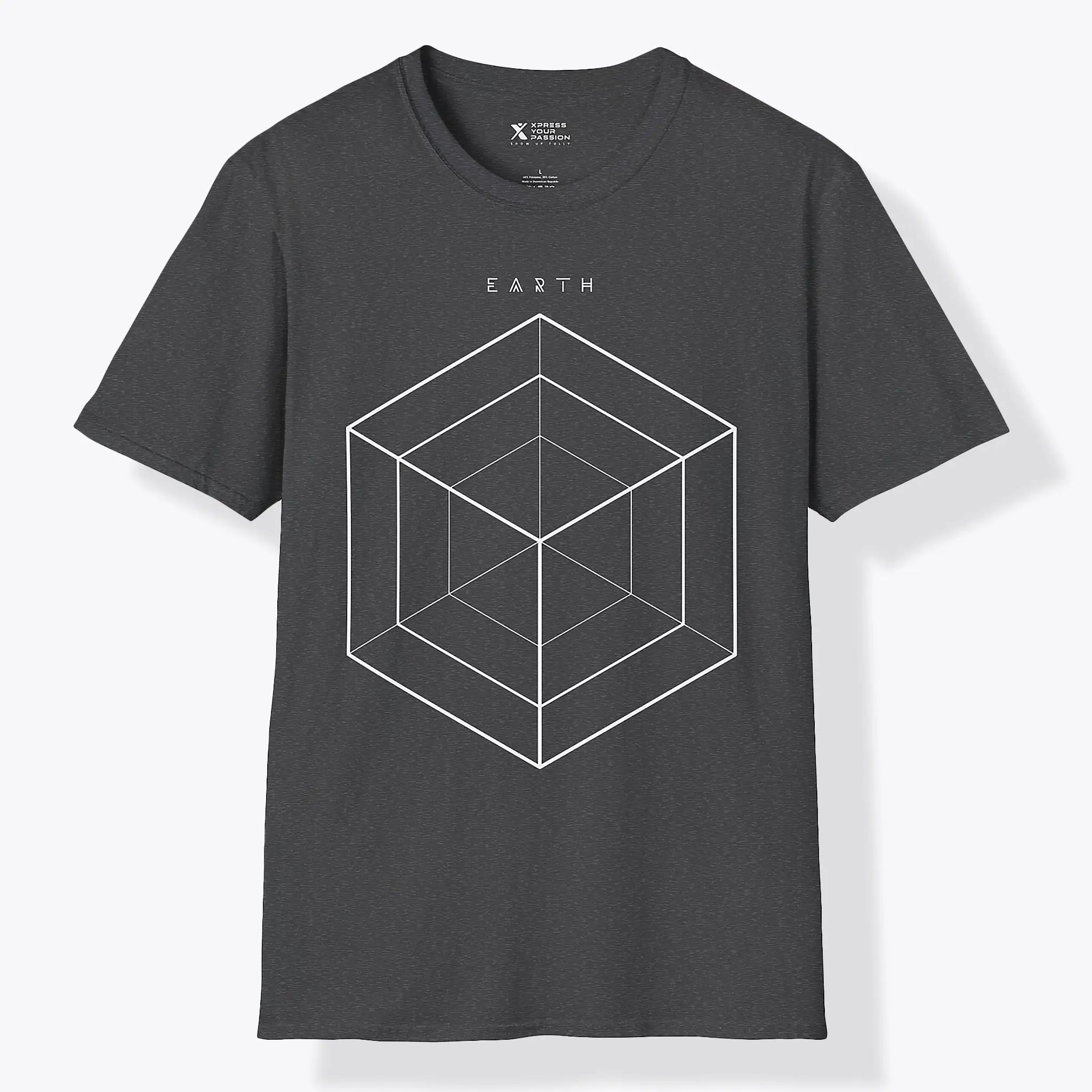 Xpress Your Passion Earth | Divine Proportions T-Shirt Dark Heather / S