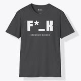 Xpress Your Passion F*_K Creative Blocks T-Shrit Dark Heather / S