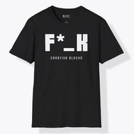 Xpress Your Passion F*_K Creative Blocks T-Shrit Black / S