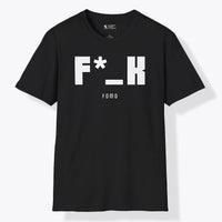 Xpress Your Passion F*_K Fomo T-Shirt Black / S