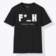 Xpress Your Passion F*_K Playing It Safe T-Shirt Black / S