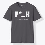 Xpress Your Passion F*_K Procrastinating T-Shirt Charcoal / S