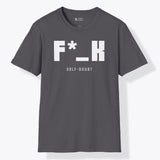 Xpress Your Passion F*_K Self-Doubt T-Shirt Charcoal / S