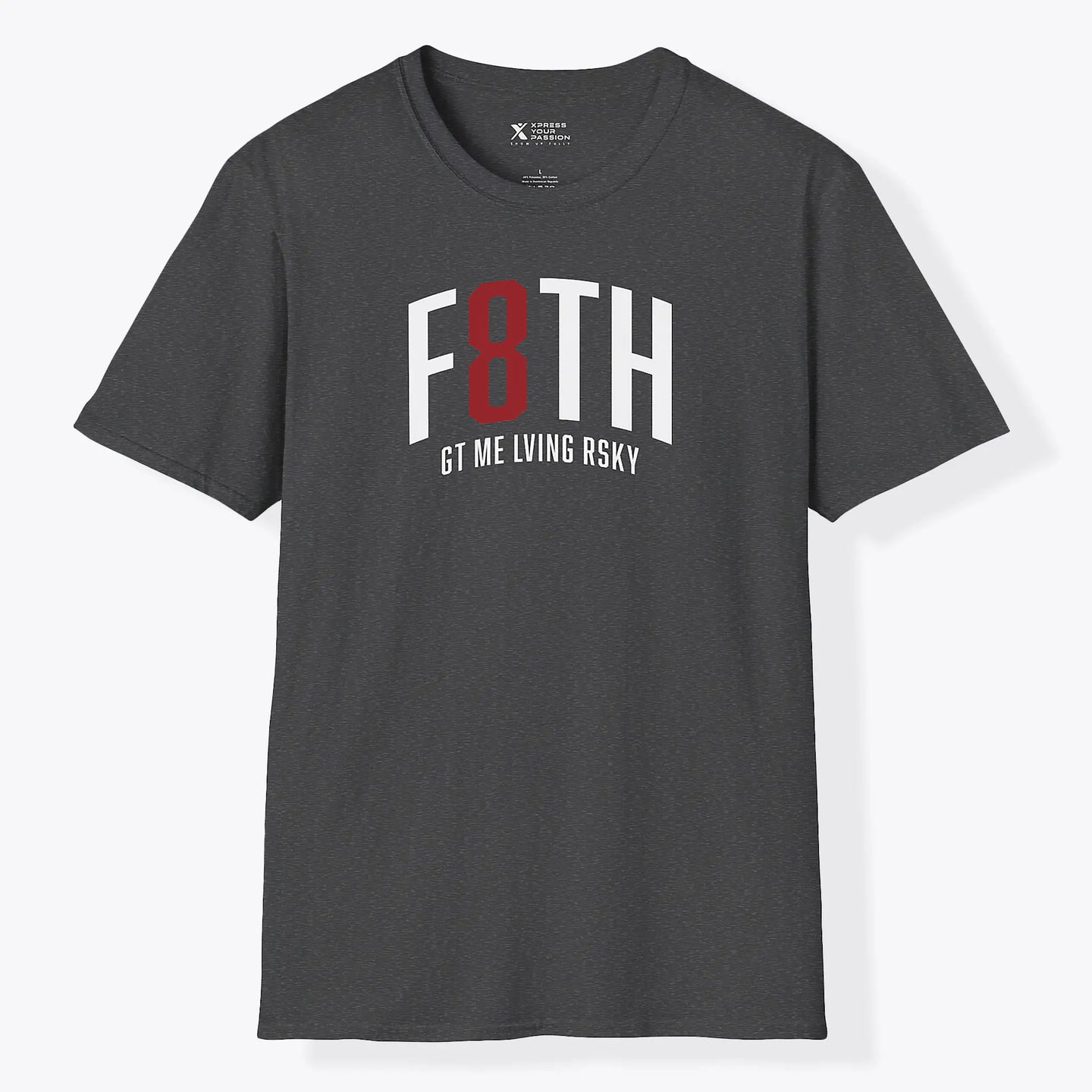 Xpress Your Passion Faith Got Me T-Shirt Dark Heather / S