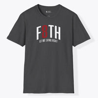 Xpress Your Passion Faith Got Me T-Shirt Dark Heather / S