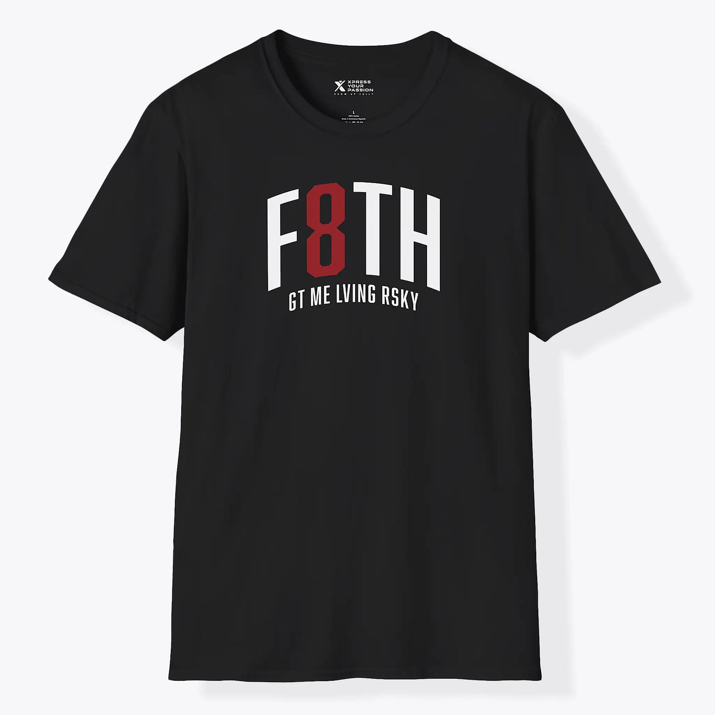 Xpress Your Passion Faith Got Me T-Shirt Black / S