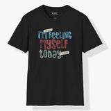 Xpress Your Passion Feeling Myself Today T-Shirt Black / S