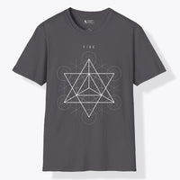 Xpress Your Passion Fire | Divine Proportions T-Shirt Charcoal / S
